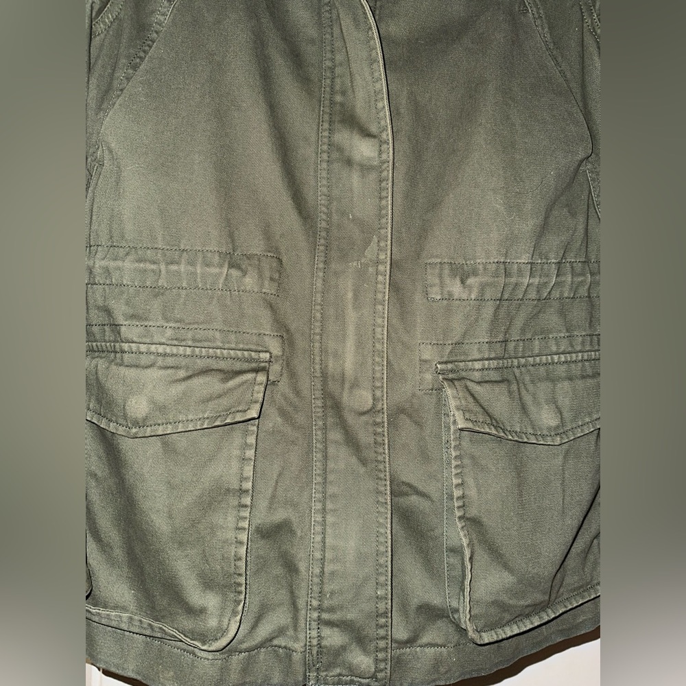 Forever 21 Olive Jacket Size S - Picture 13 of 14